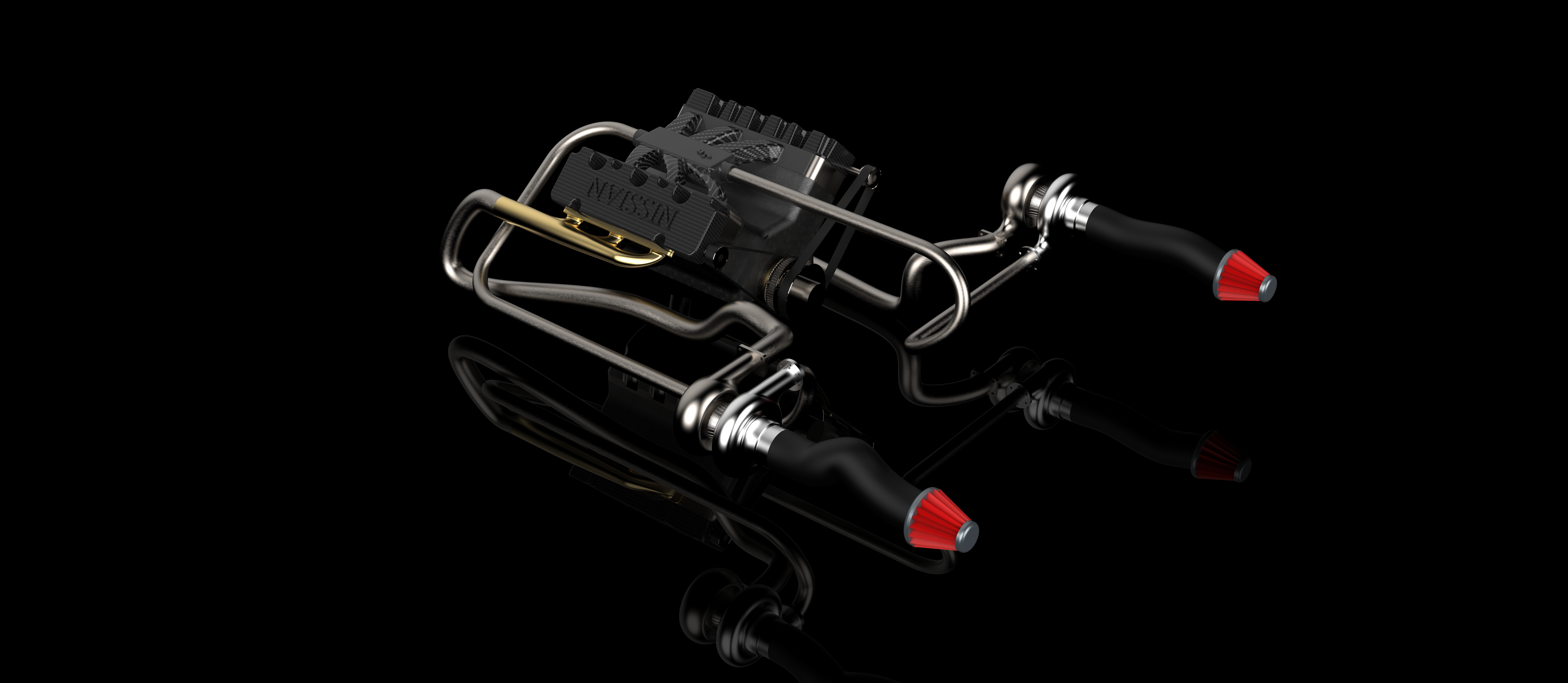 V6 Model双涡轮增压6缸发动机
